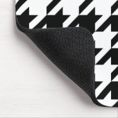 日本の伝統的デザイン3 -CHIDORI – 黒&白 マウスパッド (コーナー)