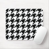 日本の伝統的デザイン3 -CHIDORI – 黒&白 マウスパッド (マウス)