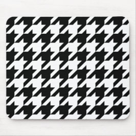 日本の伝統的デザイン3 -CHIDORI – 黒&白 マウスパッド