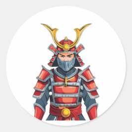 日本の侍 ラウンドシール