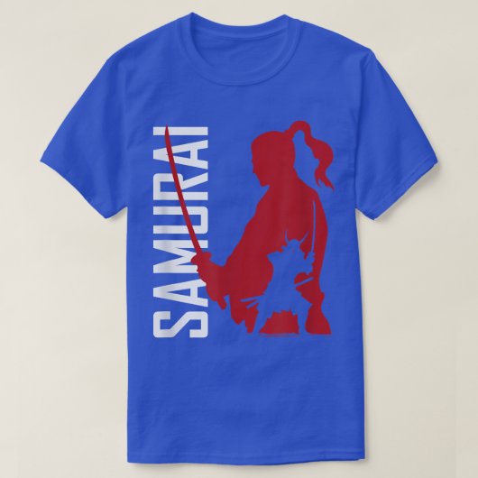 日本の侍 Tシャツ (デザイン正面)