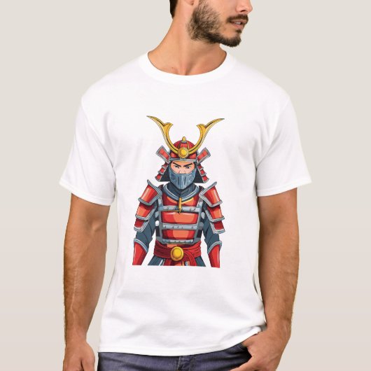 日本の侍 Tシャツ (正面)