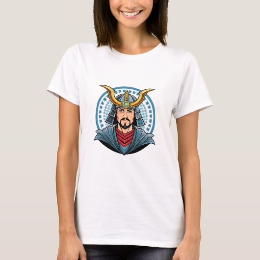 日本の侍 Tシャツ (正面)