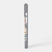 日本の偉大な波と桜のiPhoneケース iPhone 16ケース (左側面)