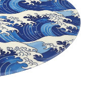 日本の偉大な波模様の海 カッティングボード (角)