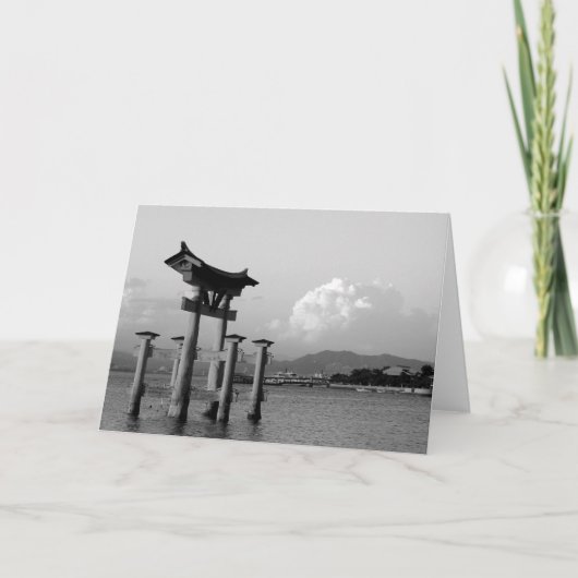日本の写真 カード (正面)