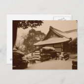 日本の冬 ポストカード (正面/裏面)