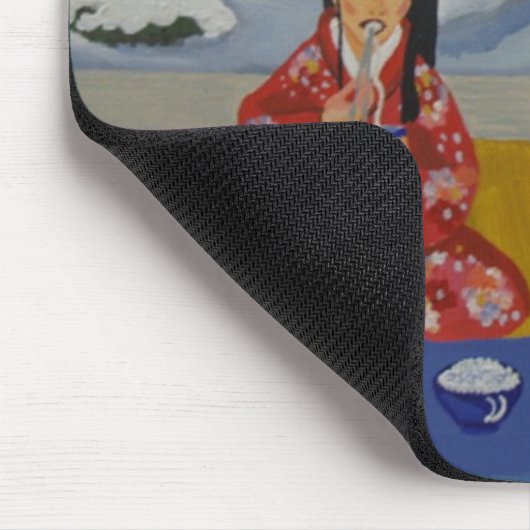 日本の冬 マウスパッド (コーナー)