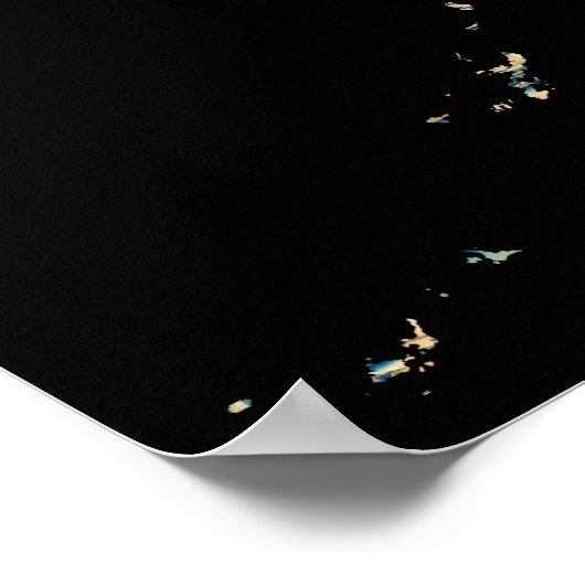 日本の北斎展望富士山北斎図 ポスター (角)