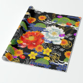 日本の千代紙ラッピング紙 ラッピングペーパー (アンロールド)