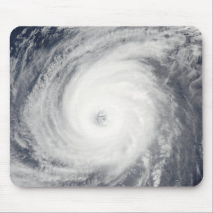 日本の南の台風Sudal マウスパッド