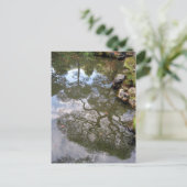 日本の反射の禅の寺院 ポストカード (スタンド正面)