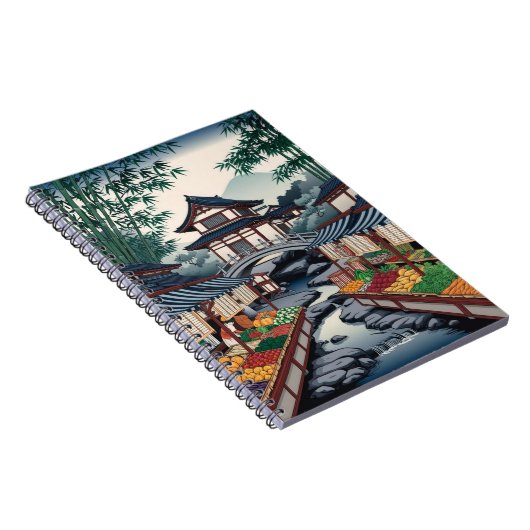 日本の反響：市場通り博物館 ノートブック (右側)