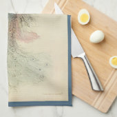 日本の古き時代の童話 月の乙女 キッチンタオル (四つ折り)