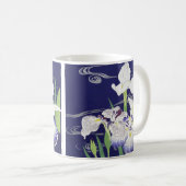 日本の古都を彩る菖蒲の芸術版画 小ぎょウつきおか コーヒーマグカップ (正面右)