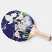 日本の古都を彩る菖蒲の芸術版画 小ぎょウつきおか 卓球ラケット (横)