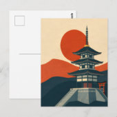 日本の古都 神社 塔巡礼の旅 ポストカード (正面/裏面)