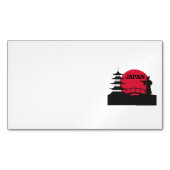 日本の名刺マグネット マグネット名刺 (正面)