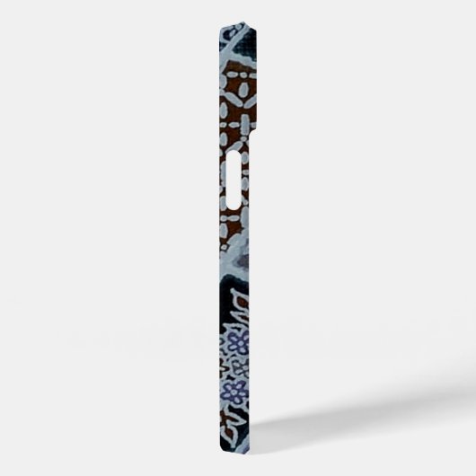 日本の和紙エレガント折り藍 Case-Mate iPhoneケース (裏面 / 右)