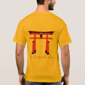 日本の哲学 マインドフルネスギフト 彼氏 彼女 子供 Tシャツ (裏面)