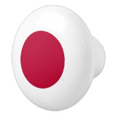 日本の国旗でセラミックノブを引く セラミックノブ (右)
