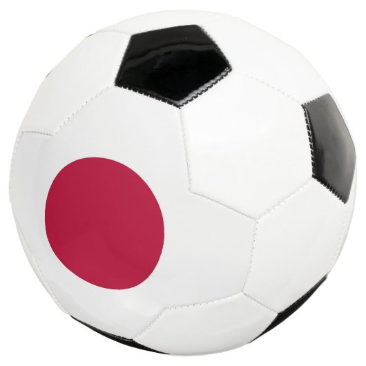 日本の国旗を掲げた愛国的なサッカーボール サッカーボール (3/4)