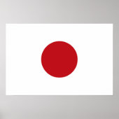 日本の国旗 ポスター (正面)