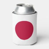 日本の国旗 缶クーラー (缶正面)