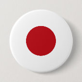 日本の国旗 缶バッジ (正面)