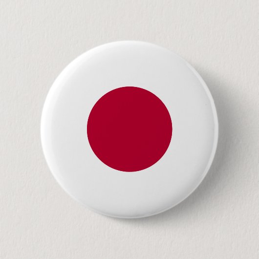 日本の国旗 缶バッジ (正面)
