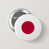 日本の国旗 缶バッジ (正面&裏面)