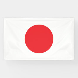 日本の国旗 - 長方形ウォールバナー 横断幕