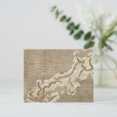 日本の地図：アロースミス ポストカード (スタンド正面)