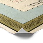 日本の地図（1972年） ポスター (角)