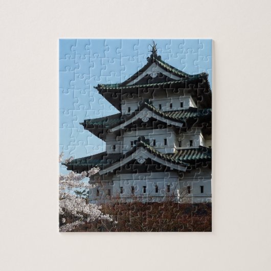 日本の城の建物建築の歴史 ジグソーパズル (縦)