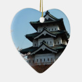 日本の城の建物建築の歴史 セラミックオーナメント (右)