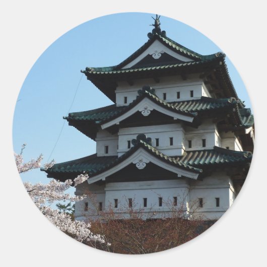 日本の城の建物建築の歴史 ラウンドシール (正面)