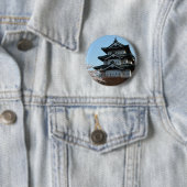 日本の城の建物建築の歴史 缶バッジ (インサイチュ)