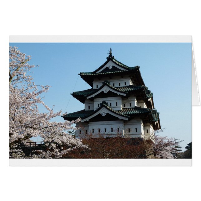 日本の城の建物　建築　歴史的 (正面横)