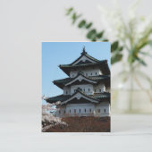 日本の城の建築様式 歴史的建造物 ポストカード (スタンド正面)