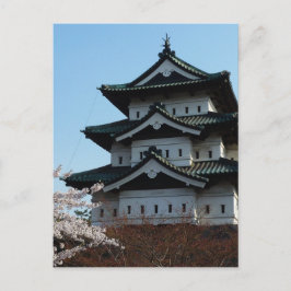 日本の城の建築様式 歴史的建造物 ポストカード