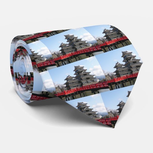 日本の城 ネクタイ (ロール)