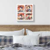 日本の培養 キャンバスプリント (インサイチュ (寝室))