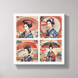 日本の培養 キャンバスプリント