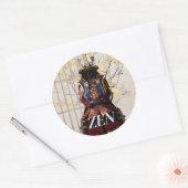 日本の士気 ラウンドシール (封筒)