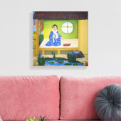 日本の夏 キャンバスプリント (インサイチュ (リビング))