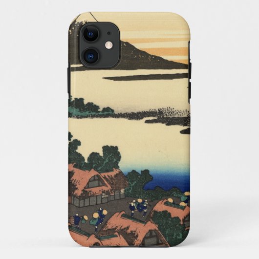 日本の夕焼け 富士山 Case-Mate iPhoneケース (裏面)