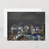 日本の夜景 ポストカード (正面/裏面)