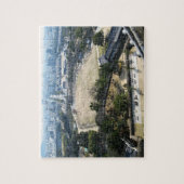 日本の姫路（城から見る） ジグソーパズル (縦)