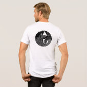 日本の家紋 トライブレンドTシャツ (裏面全面)